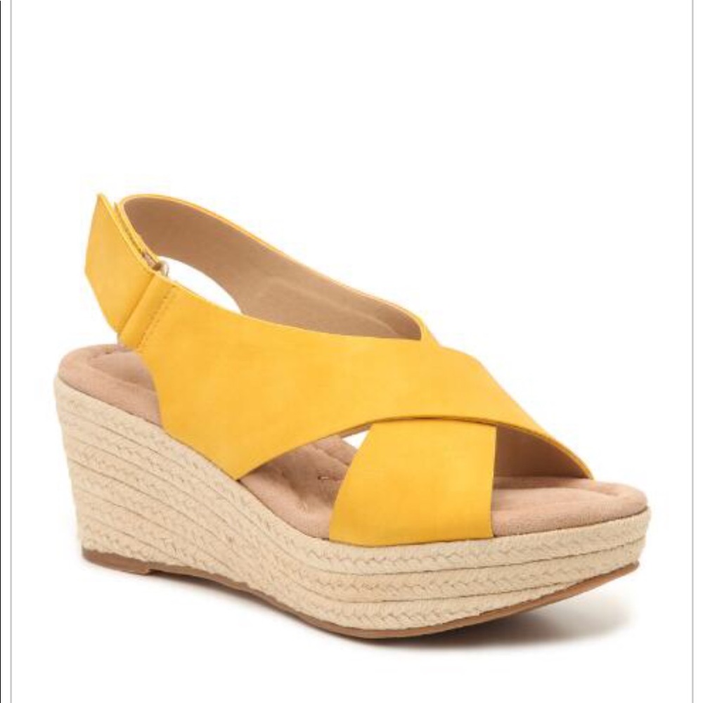 Cl by Laundry Yellow Wedges